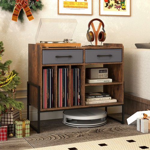 Large record player stand - large, mid