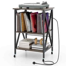 COSTWAY Record Player Stand