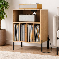 Record Player Stand Storage